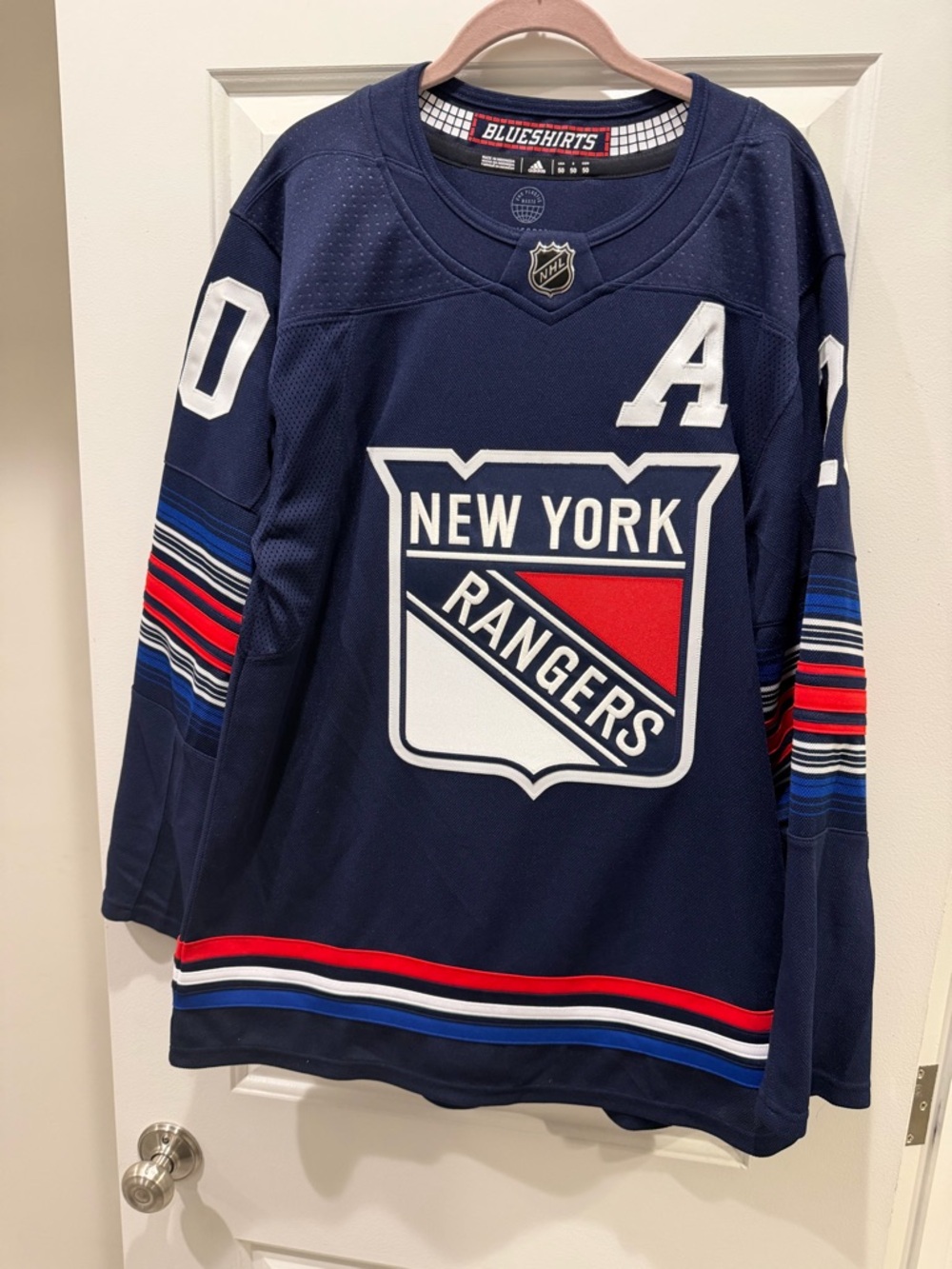 adidas Navy Blue New York Rangers Hockey Jersey #20 Kreider